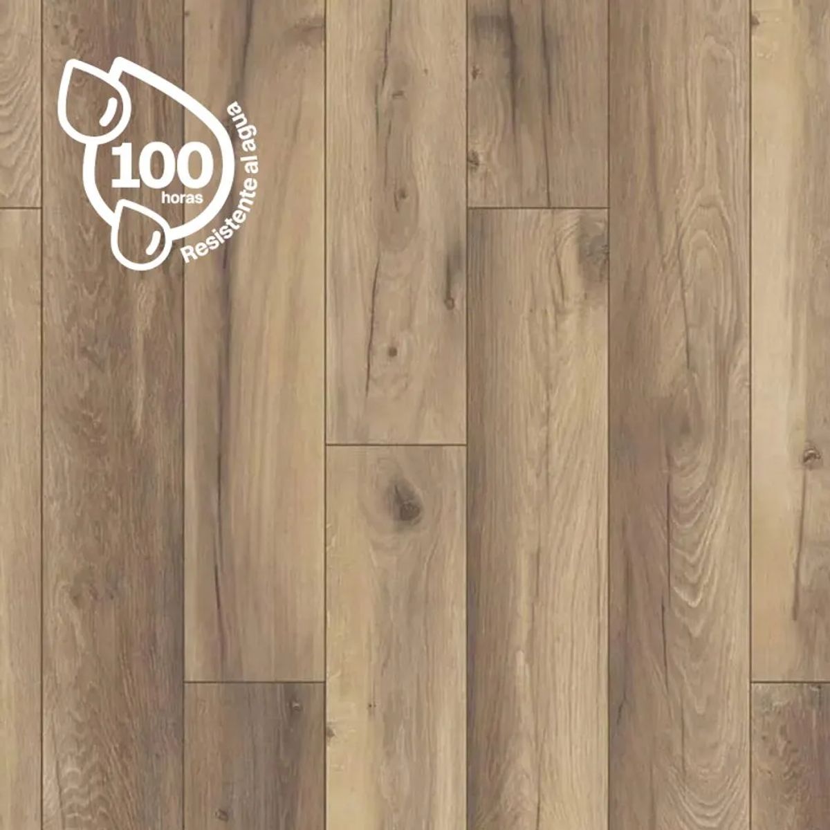 KRONOSPAN - Piso Orgánico Classic Wild West Oak 1288x195x8 mm