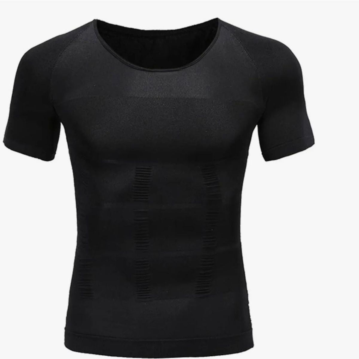 GENERICO - Poleras Compresion Hombre Faja Polera Reductora Hombre Manga