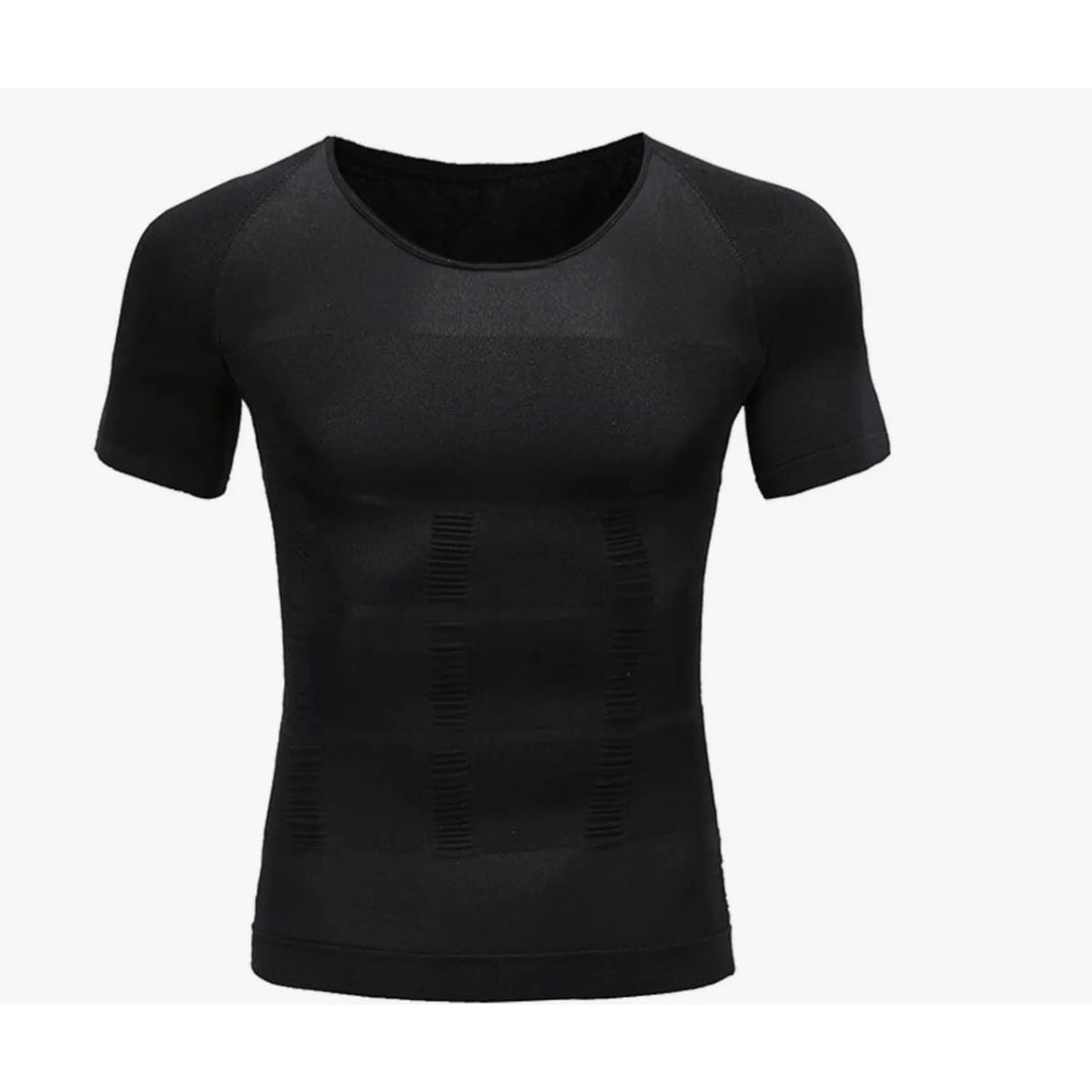 GENERICO - Poleras Compresion Hombre Faja Polera Reductora Hombre Manga