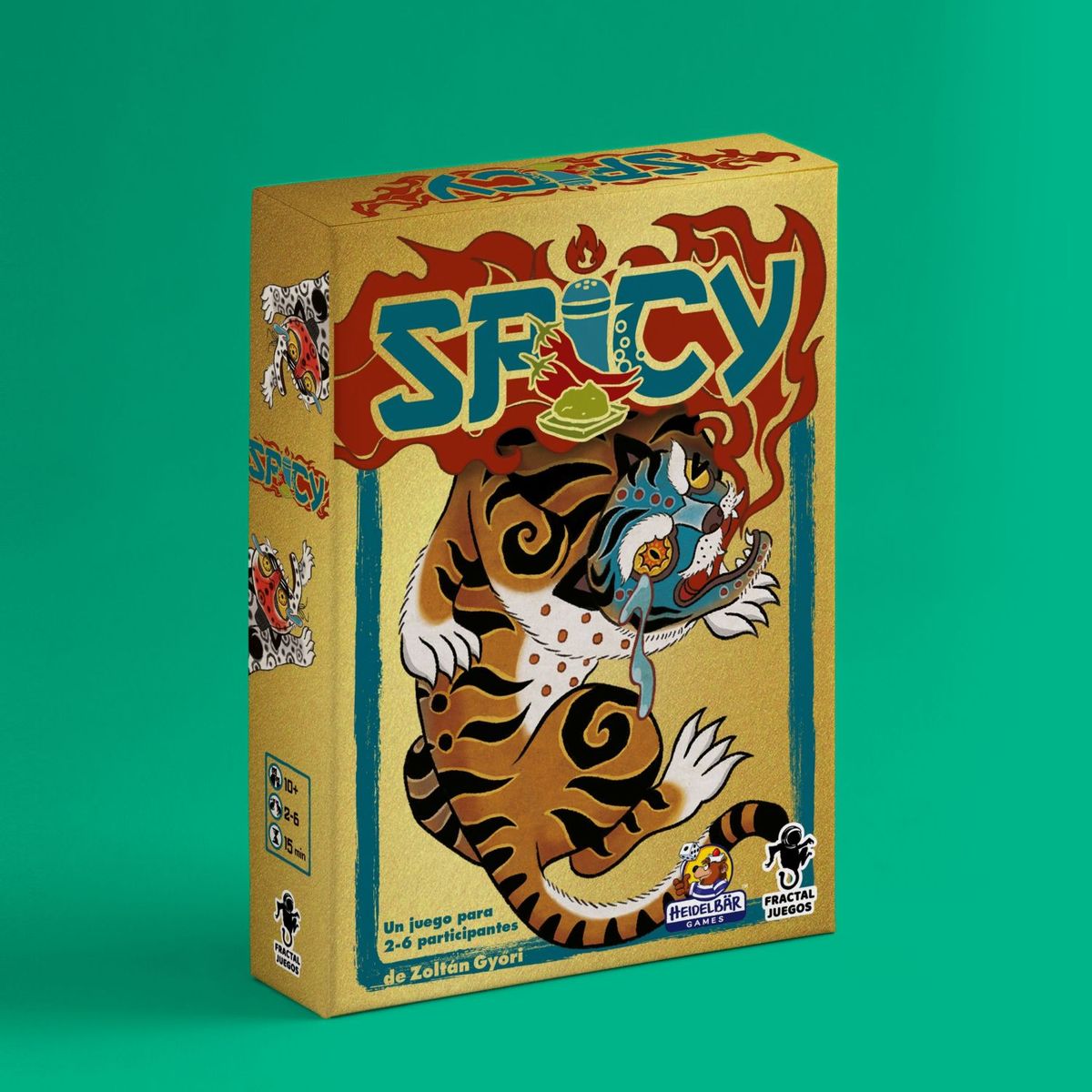 FRACTAL JUEGOS - Spicy - Juego de Cartas Familiar
