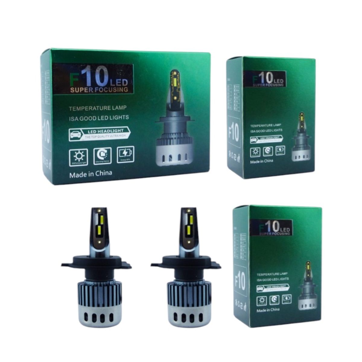 Ampolleta H-4 Modelo F-10 Luz Blanca, 12 – 24 Volt, marca GENERICO - Foto Principal