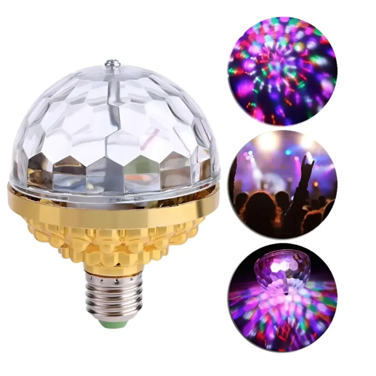 Ampolleta led star light LED FULL COLOR ROTATING LED STAR LIGHT LED3-6W Bulbo 6W, marca GENERICO - Foto Principal
