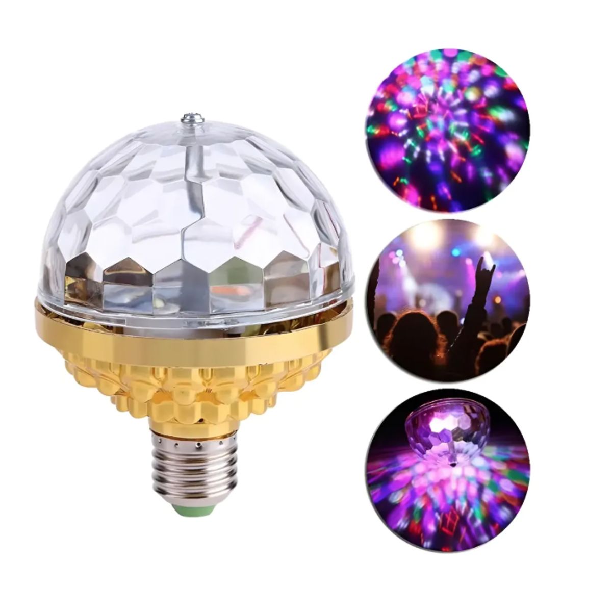 Ampolleta led star light LED FULL COLOR ROTATING LED STAR LIGHT LED3-6W Bulbo 6W, marca GENERICO - Foto Principal