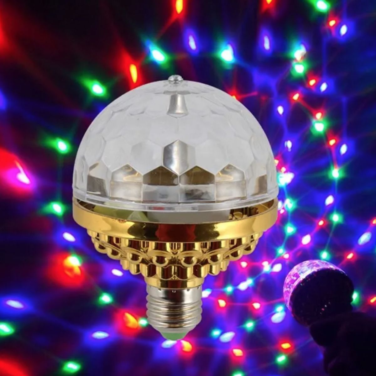 Ampolleta led star light LED FULL COLOR ROTATING LED STAR LIGHT LED3-6W Bulbo 6W, marca GENERICO - Foto 2