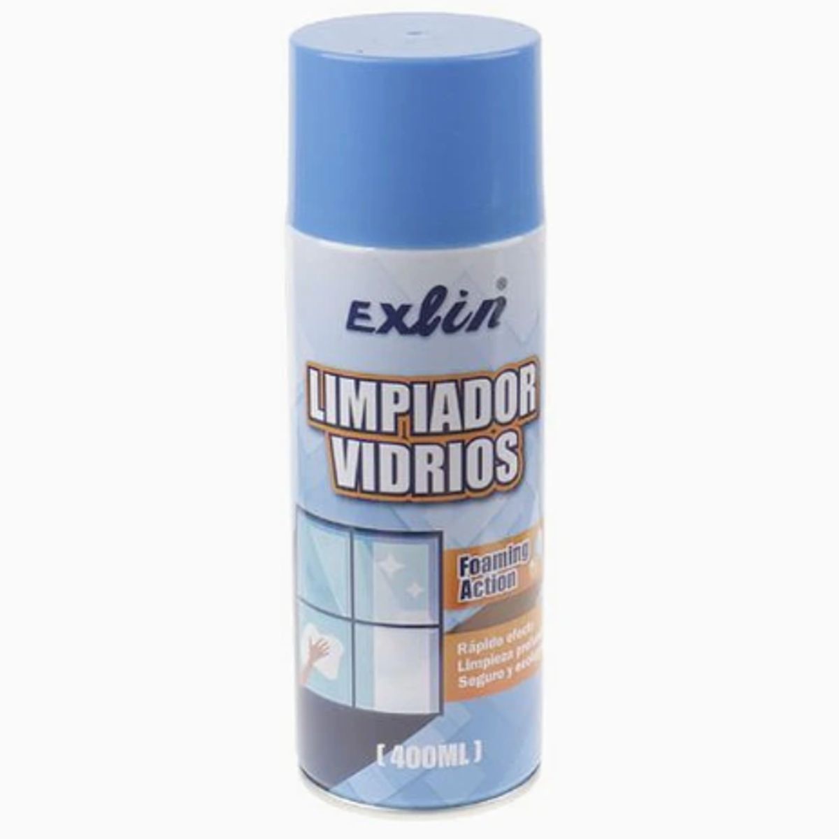 GENERICO - Limpiavidrios en Aerosol Exlin 400ml