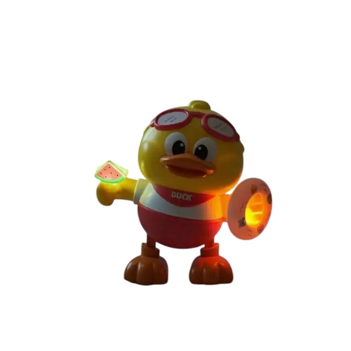 GENERICO - Patito Juan Bailarín Musical Luces LED y Movimiento