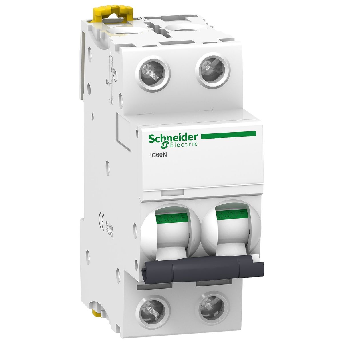SCHNEIDER - Interruptor Automático 2P 10A C 10Ka Ic60N Acti9