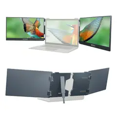 BITBYTE - Monitor Portátil Doble Pantalla 14 Full Hd