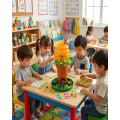 GENERICO - Juego De Mesa Infantil Atrapa Las Abejas Habilidad Ojo-mano