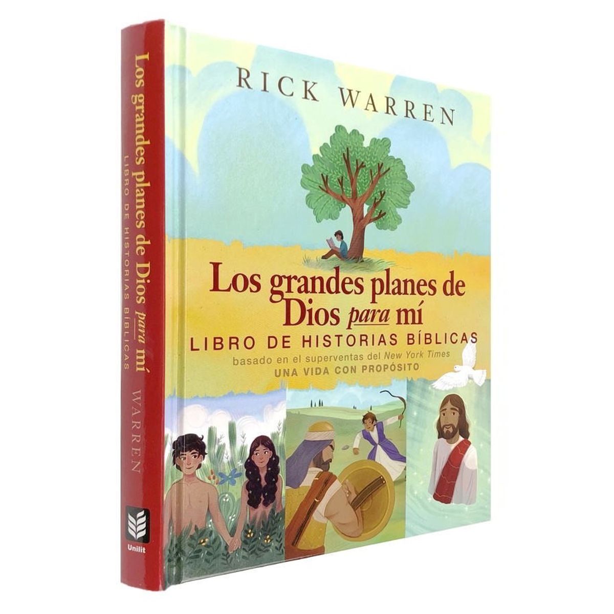 UNILIT - Los grandes planes de Dios para mí Libro de historias bíblicas - Rick Warren