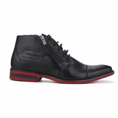 FERRACINI - Botín Negro Hombre Casual 5825