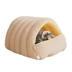 KERU - Cama para Mascotas Máximo confort y abrigo