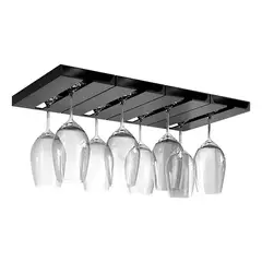 GENERICO - Estante Rack Para Copas De Vinos 4pcs Colgador Copas bares BELUG