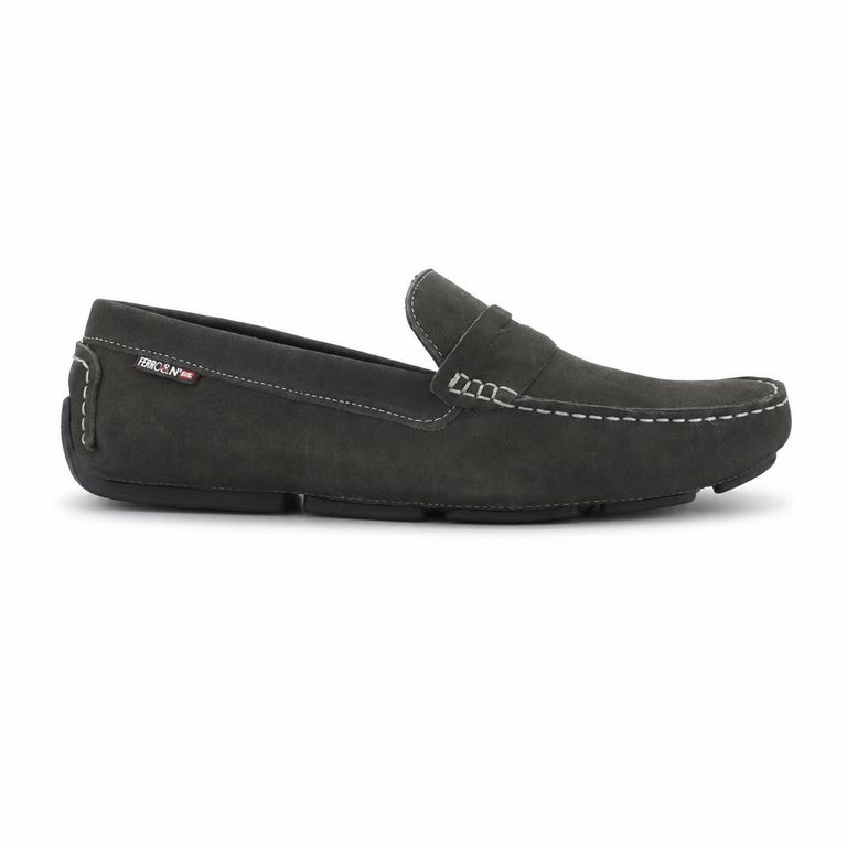 Mocasin Negro Hombre Casual 2770
