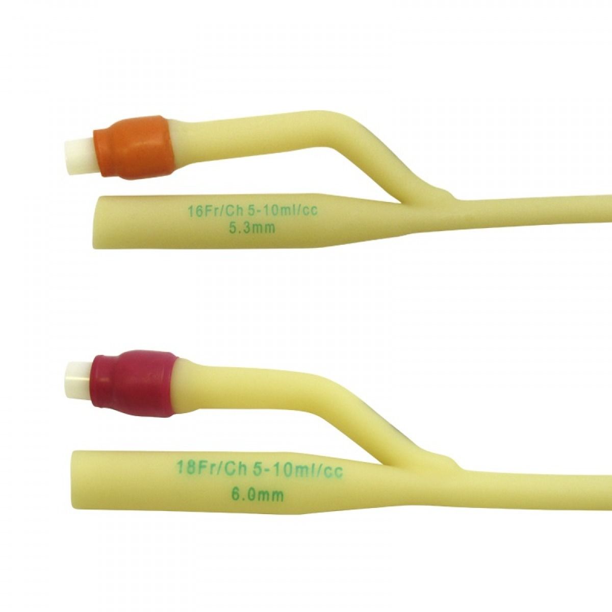 CRANBERRY - Sonda Foley 2 Vías 100% Silicona Con Balón Cranberry n18