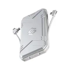 GENERICO - Bateria Externa Sleve Power X 10.000 Mah White Blanco BELUG