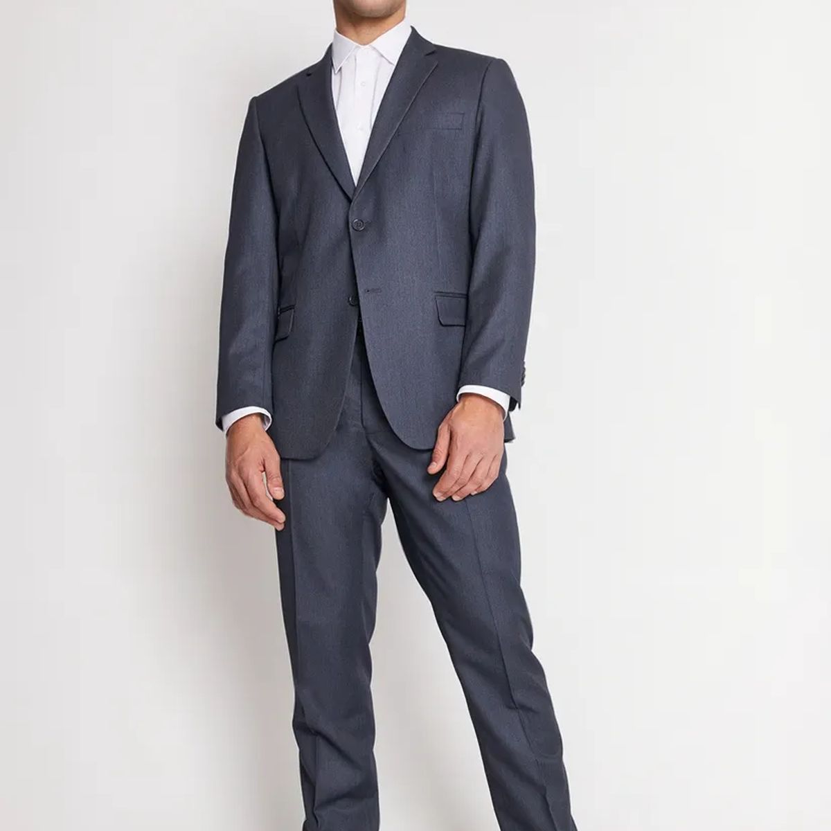 MAVIANNI - Traje Formal Hombre Regular Twill Marengo