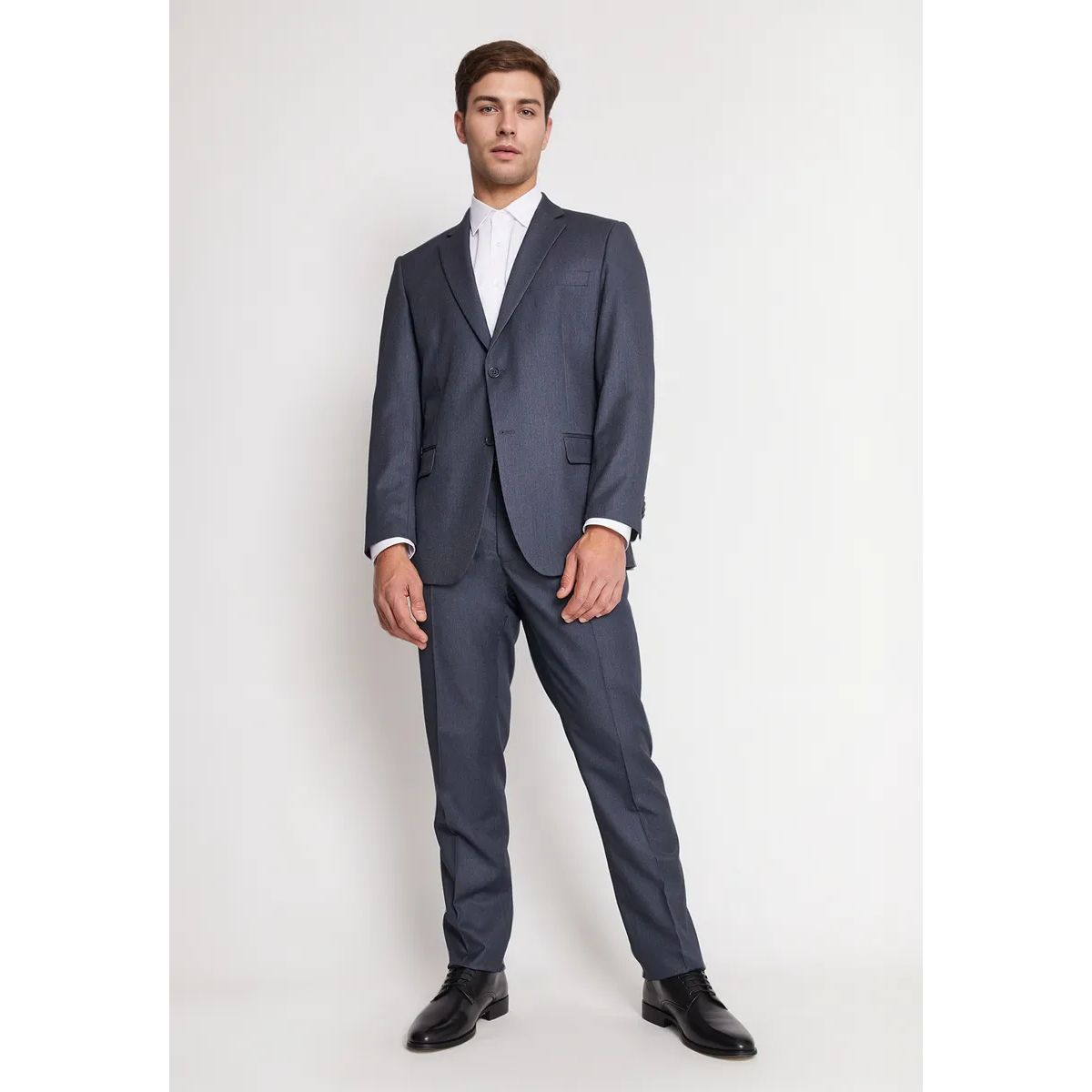 MAVIANNI - Traje Formal Hombre Regular Twill Marengo
