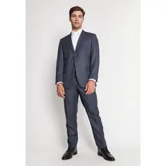 MAVIANNI - Traje Formal Hombre Regular Twill Marengo