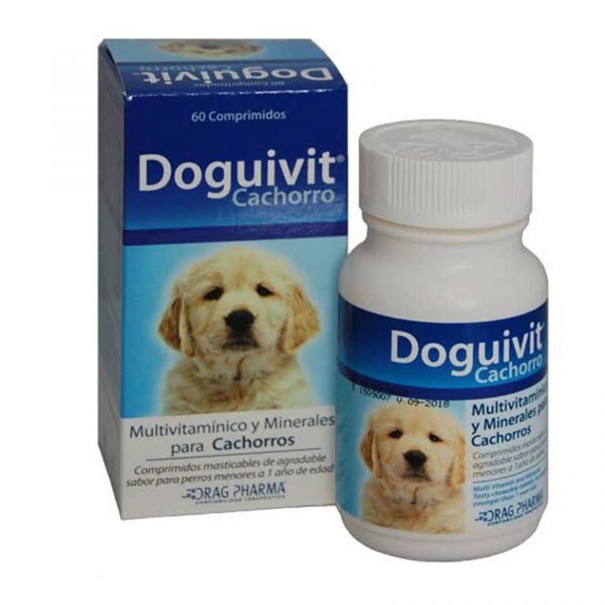 DRAG PHARMA - DOGUIVIT CACHORRO MULTIVITAMINICO 60 COMP