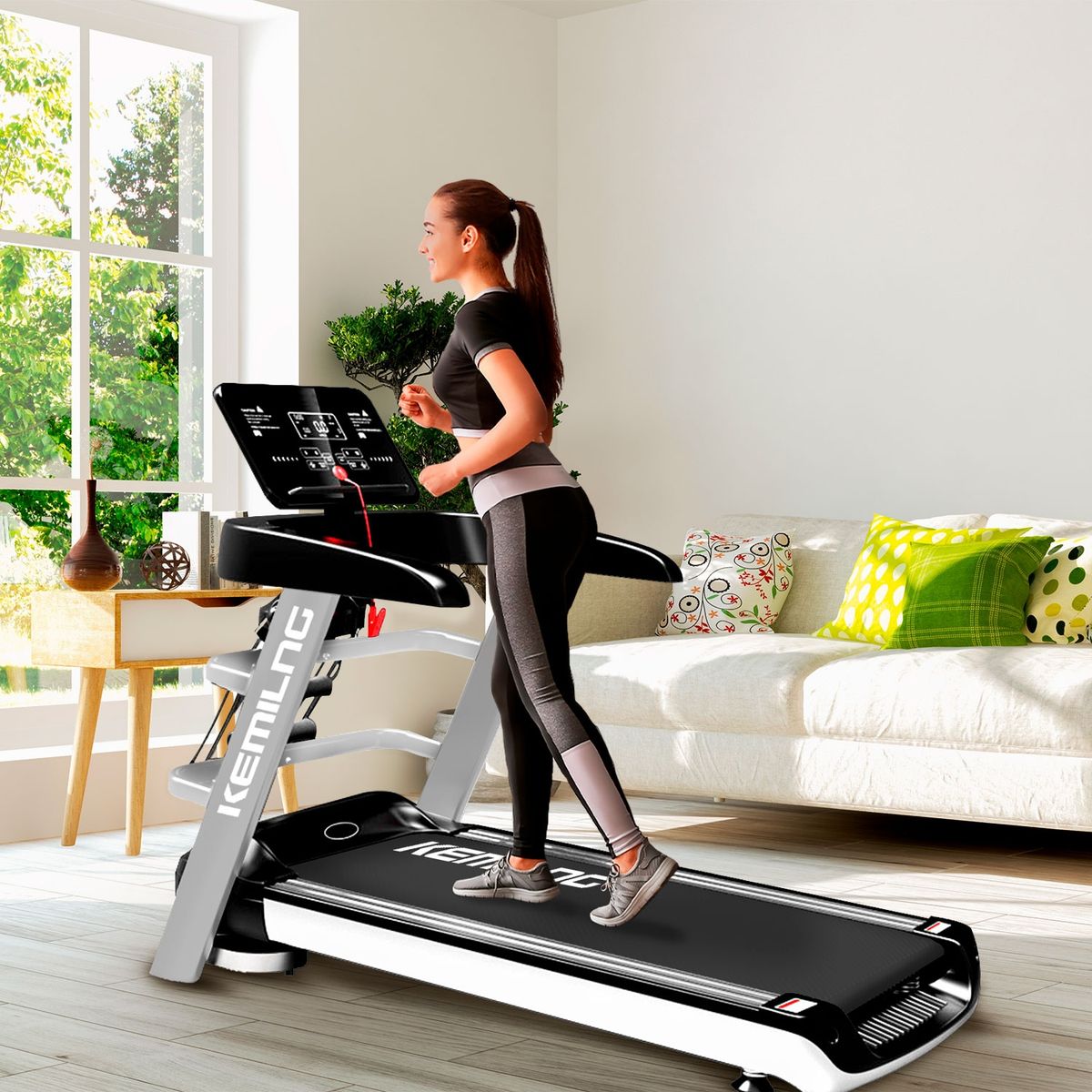 KEMILNG - Trotadora Eléctrica A800 Plus Con Pantalla