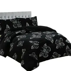GENERIC - Plumon Cobertor 2 Plazas Invierno Tela Plush con Chiporro Diseño