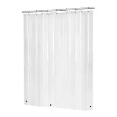 GENERICO - Cortina de baño impermeable 180x180 cm con 12 ganchos