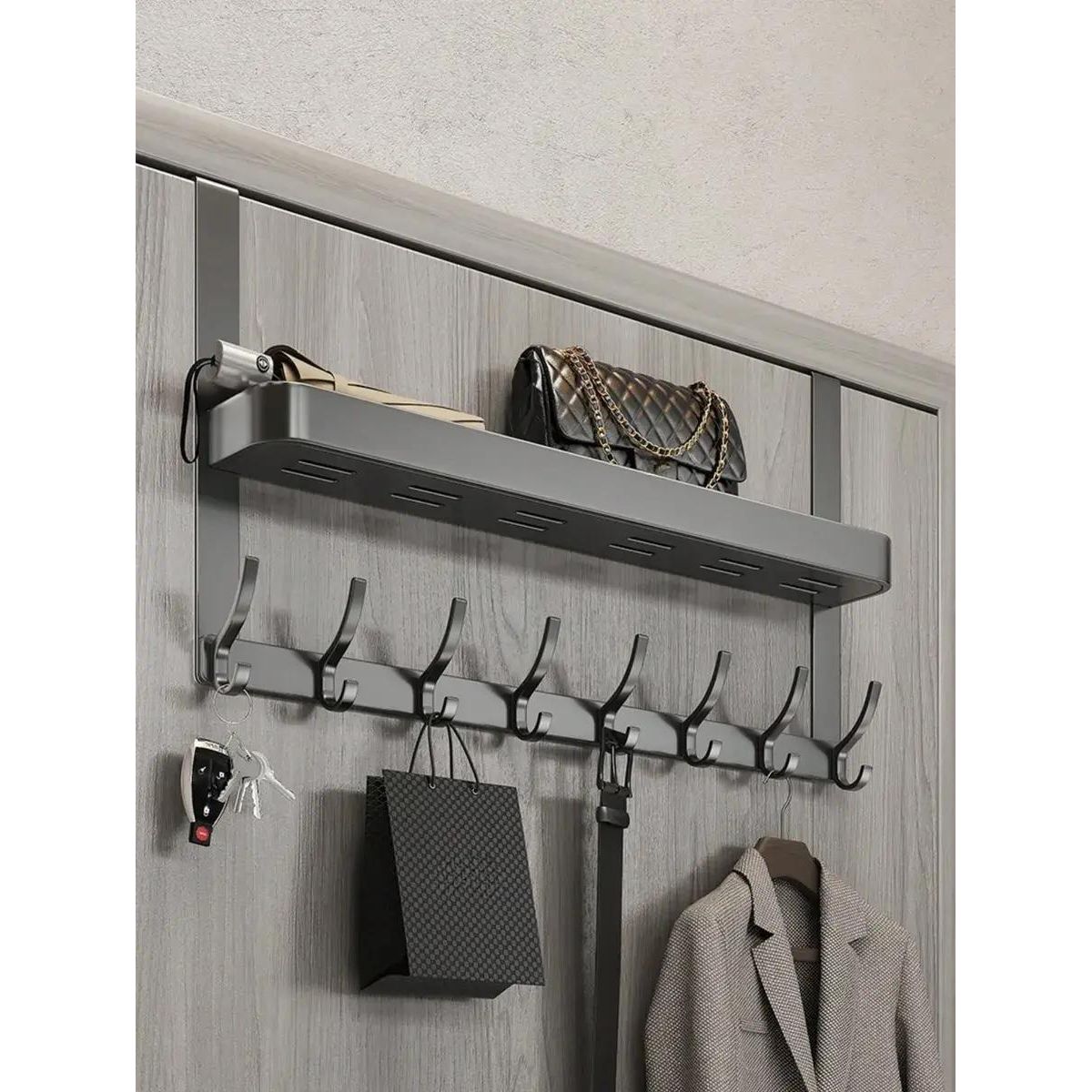 GENERICO - Organizador Multiuso para Puerta de Baño y Ducha