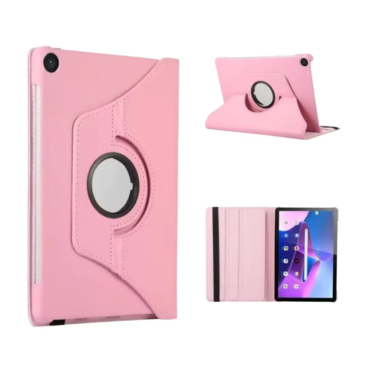 GENERICO - Funda Giratoria Tablet TAB A11 - 8.7 pulgadas Rosado