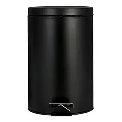GENERICO - Papelera con pedal 8 litros para oficina y baño
