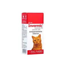 DRAG PHARMA - INVERMIC ANTIPARASITARIO ORAL GATO 20ML