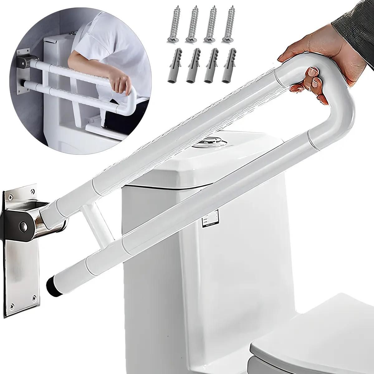 GENERICO - Barra de Seguridad Abatible Acero Inox Antideslizante