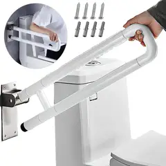 GENERICO - Barra de Seguridad Abatible Acero Inox Antideslizante
