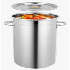 GENERICO - Olla Industrial Acero Inoxidable 20 Litros