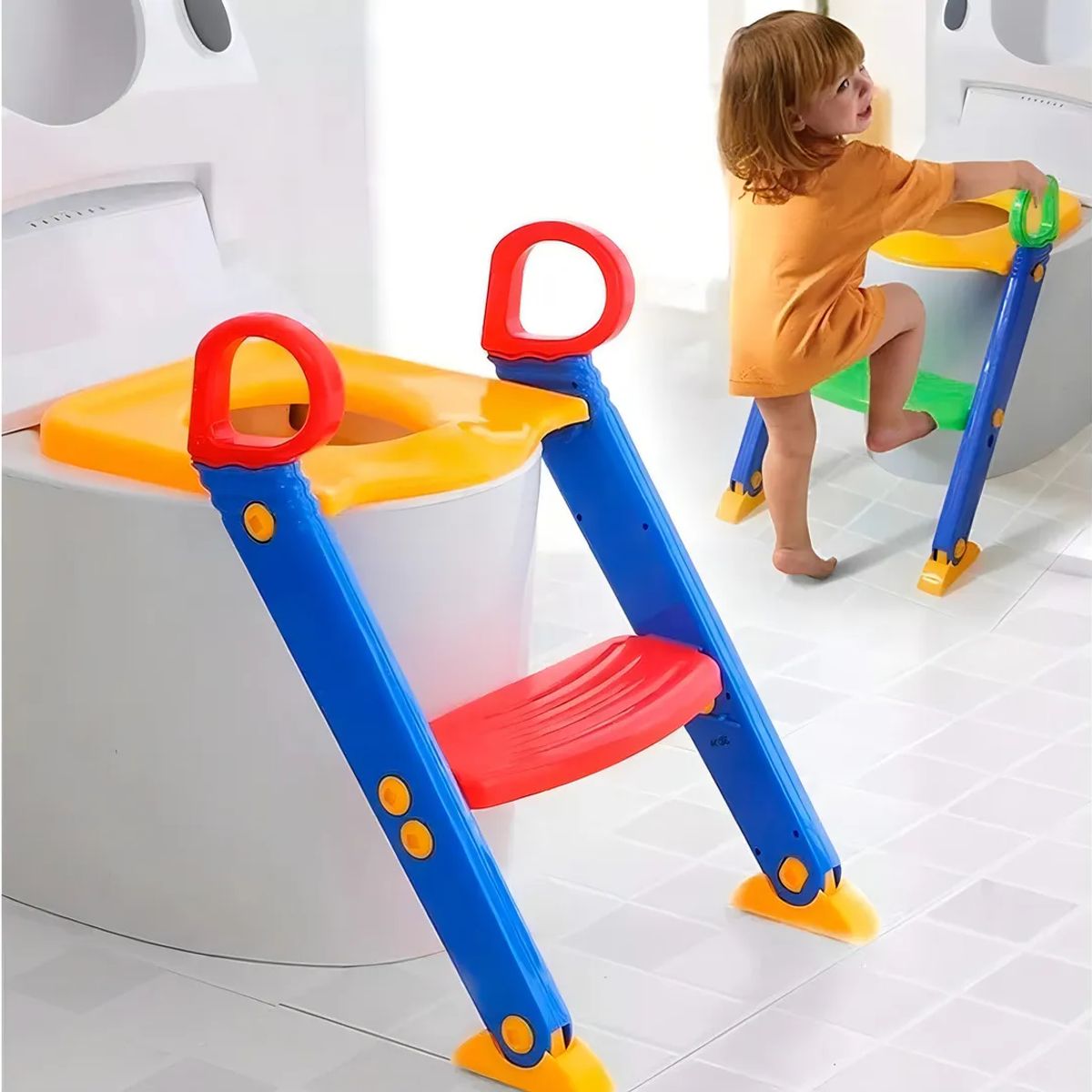 MOVI - ADAPTADOR DE WC CON ESCALERA PARA NIÑOS