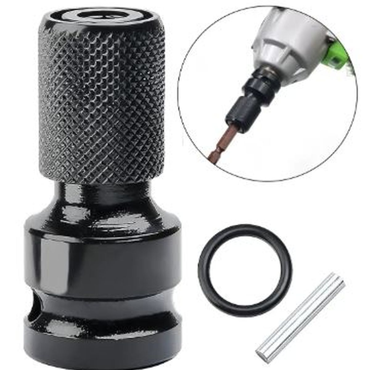 GENERICO - ADAPTADOR DE IMPACTO DE 12 A HEXAGONAL 14 50MM