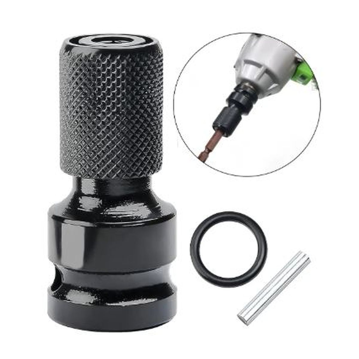 GENERICO - ADAPTADOR DE IMPACTO DE 12 A HEXAGONAL 14 50MM