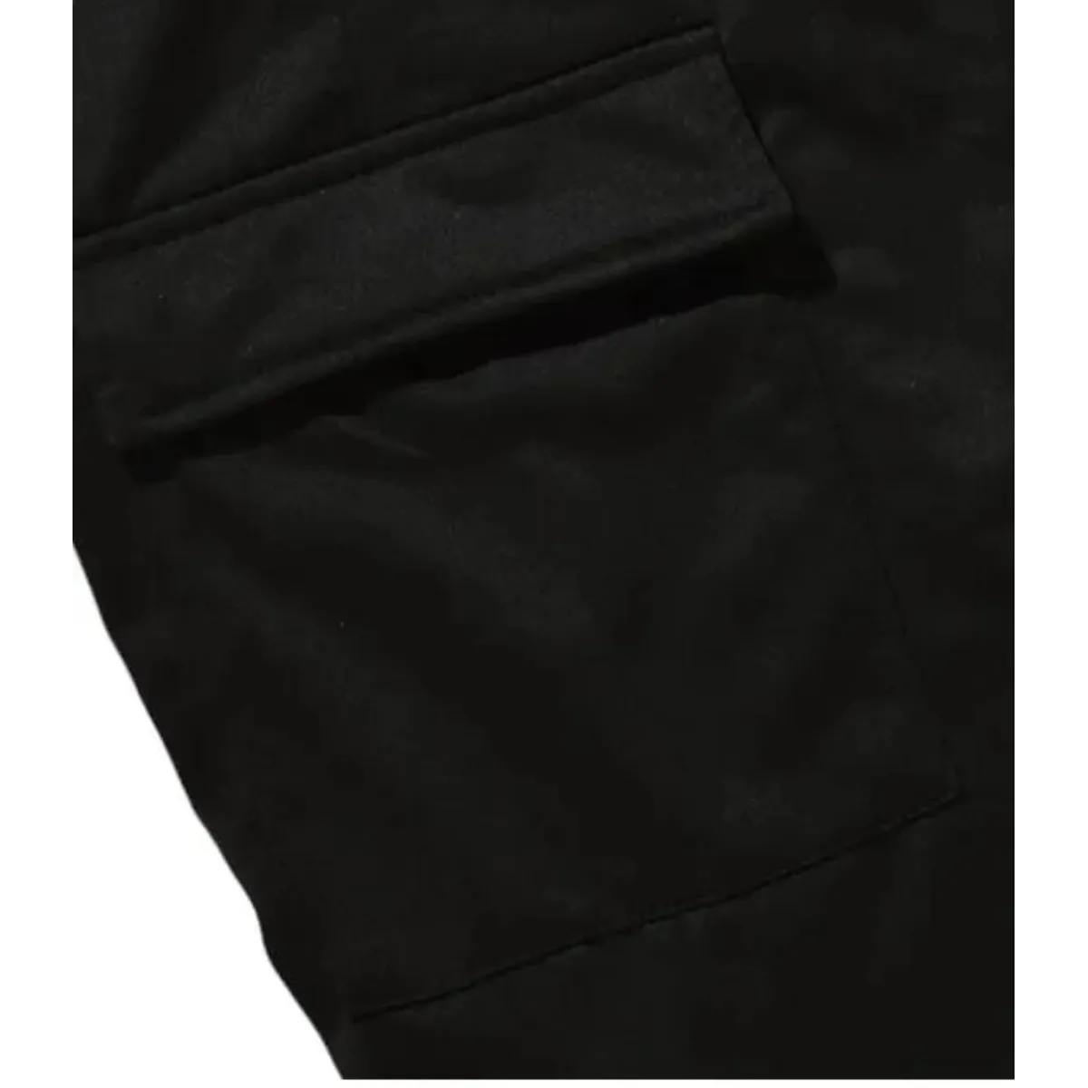 BLUE MOUNTAIN - PANTALON BUZO CARGO RECTO DEPORTIVO 100% ALGODON
