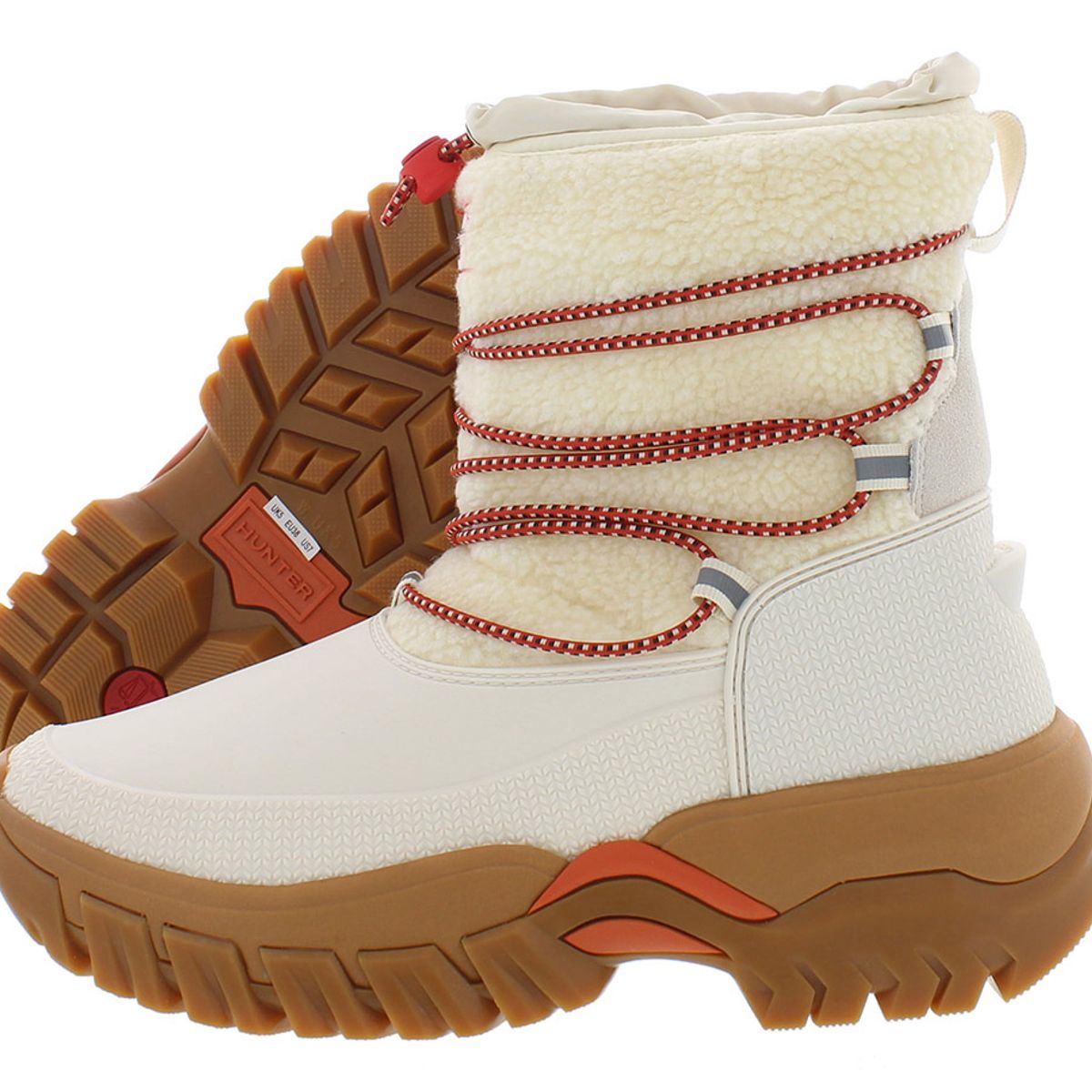 HUNTER - Botas Wanderer Short Sherpa Snow