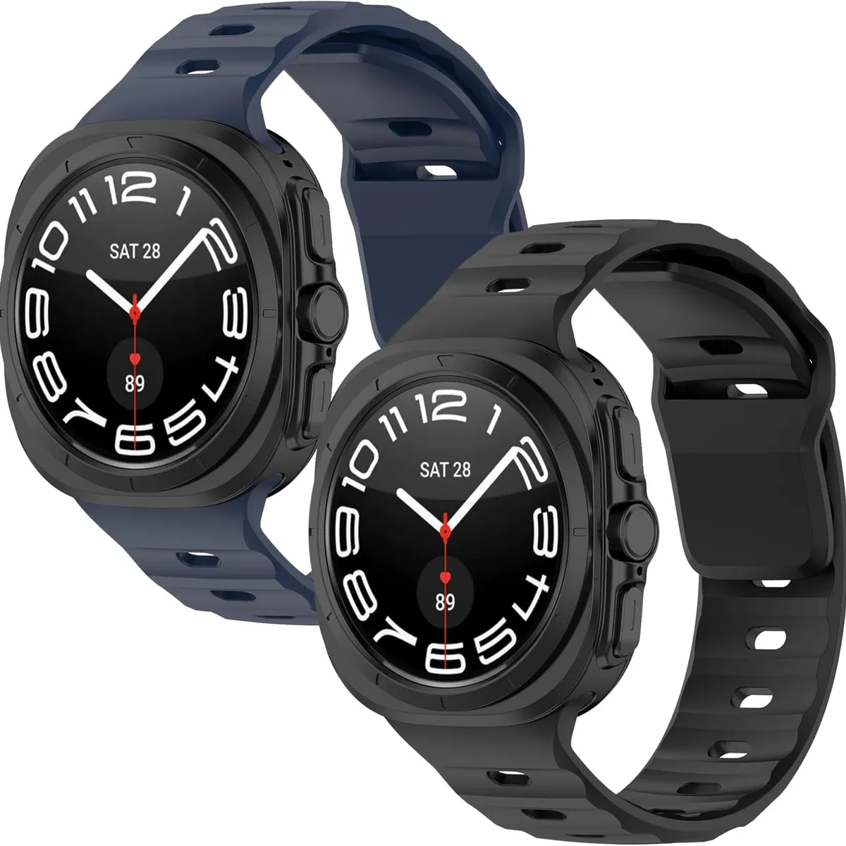 GENERICO - Correa Silicona Para Samsung Galaxy Watch 7 Ultra/Watch 8