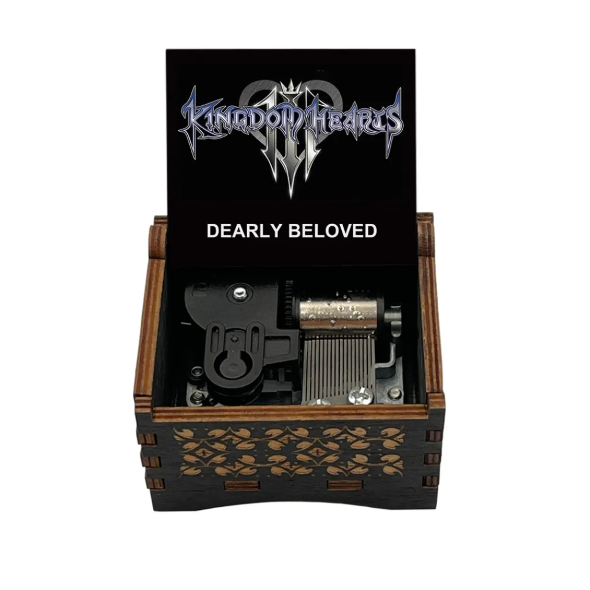 GENERICO - Caja Musical Madera Kingdom Hearts Utada Hikaru