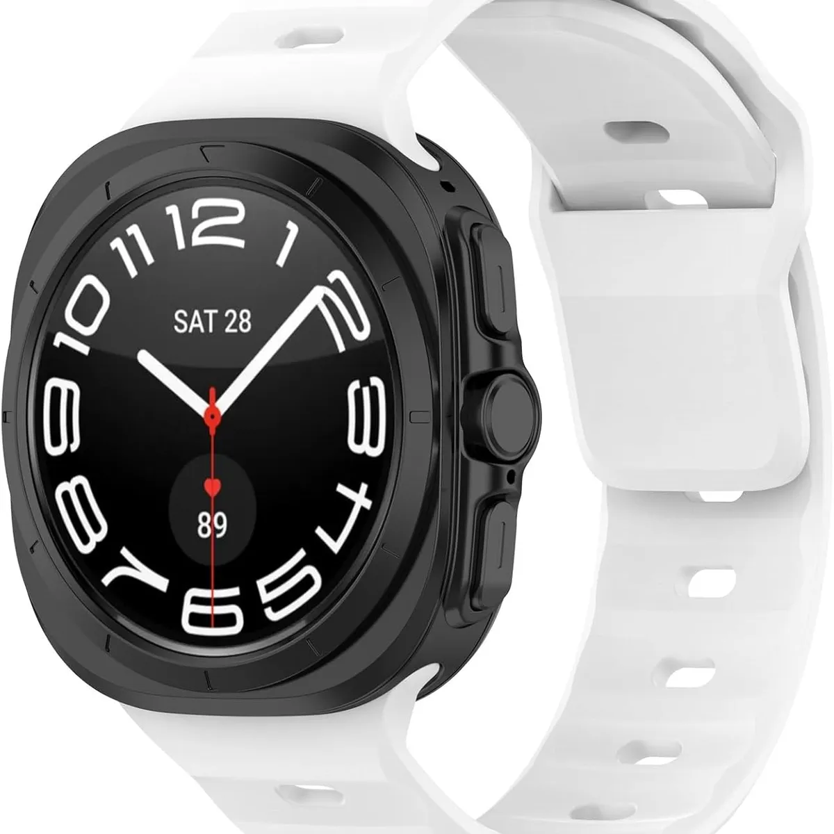 GENERICO - Correa Silicona Para Samsung Galaxy Watch 7 Ultra/Watch 8