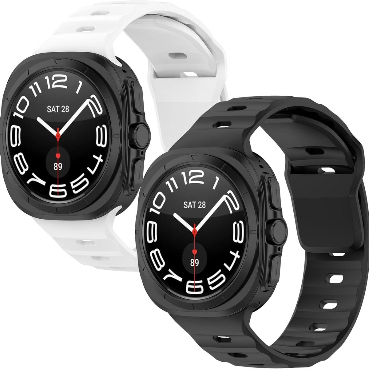GENERICO - Correa Silicona Para Samsung Galaxy Watch 7 Ultra/Watch 8
