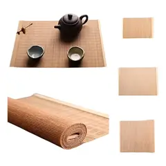 GENERICO - Individuales de Bambú 40x30 cm para Sushi