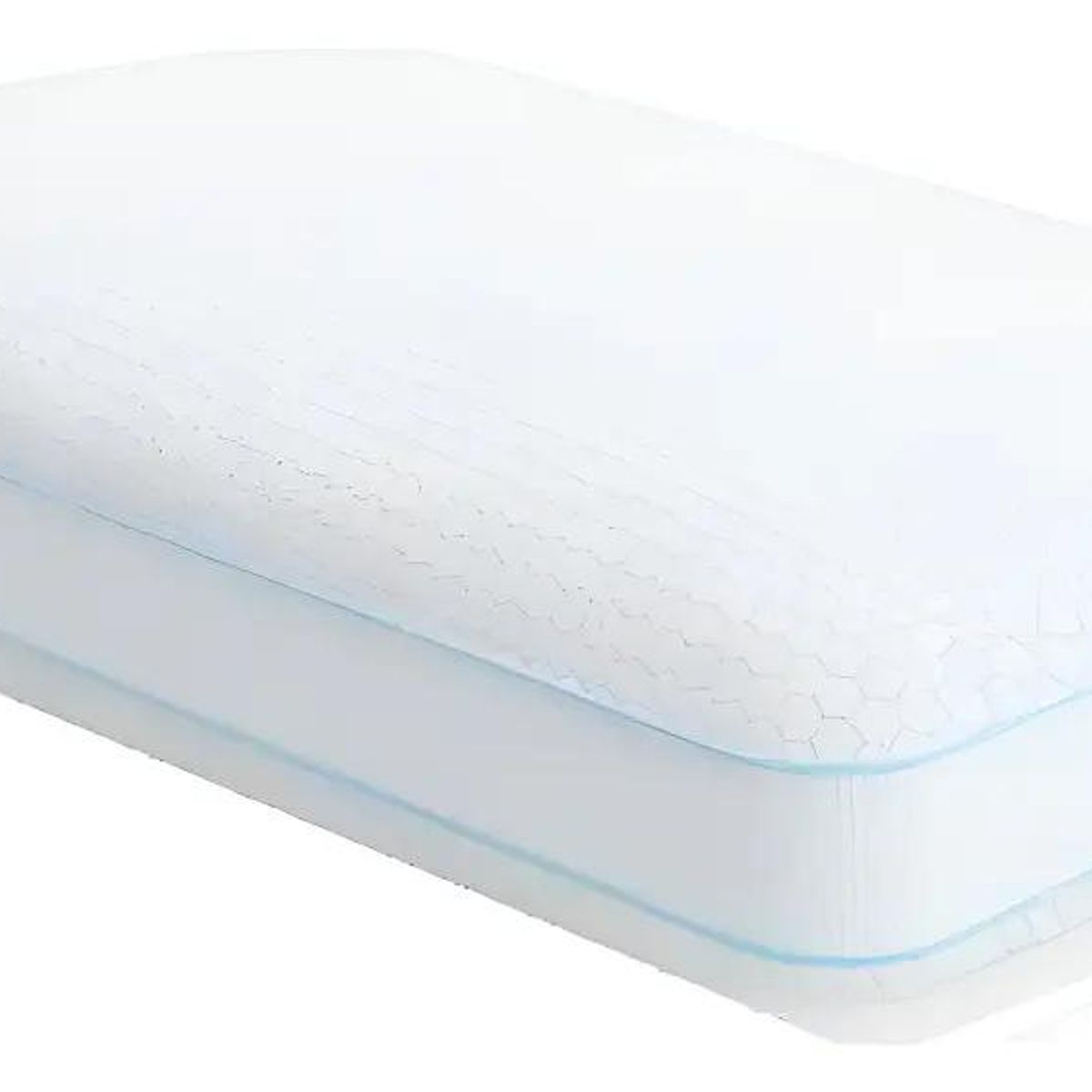 GENERICO - Almohada Tradicional de Espuma Viscoelástica 63x40x18 cm