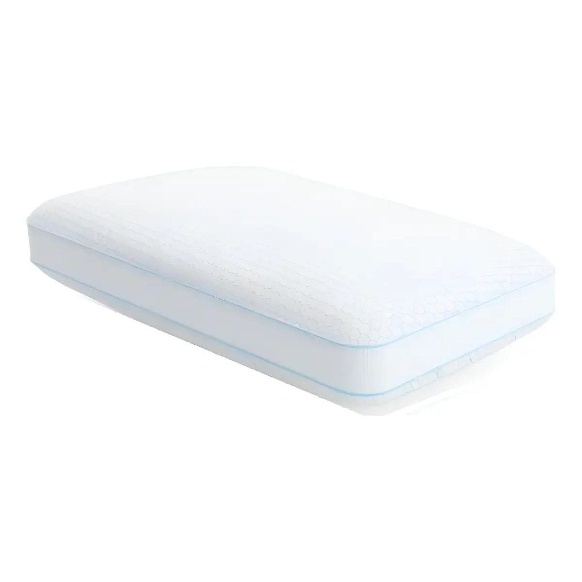 GENERICO - Almohada Tradicional de Espuma Viscoelástica 63x40x18 cm
