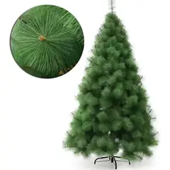 GENERICO - Árbol de Navidad Artificial Pino Verde 2.10m con Pie de M