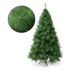 GENERICO - Árbol de Navidad Pino Frondoso 210 cm Plegable