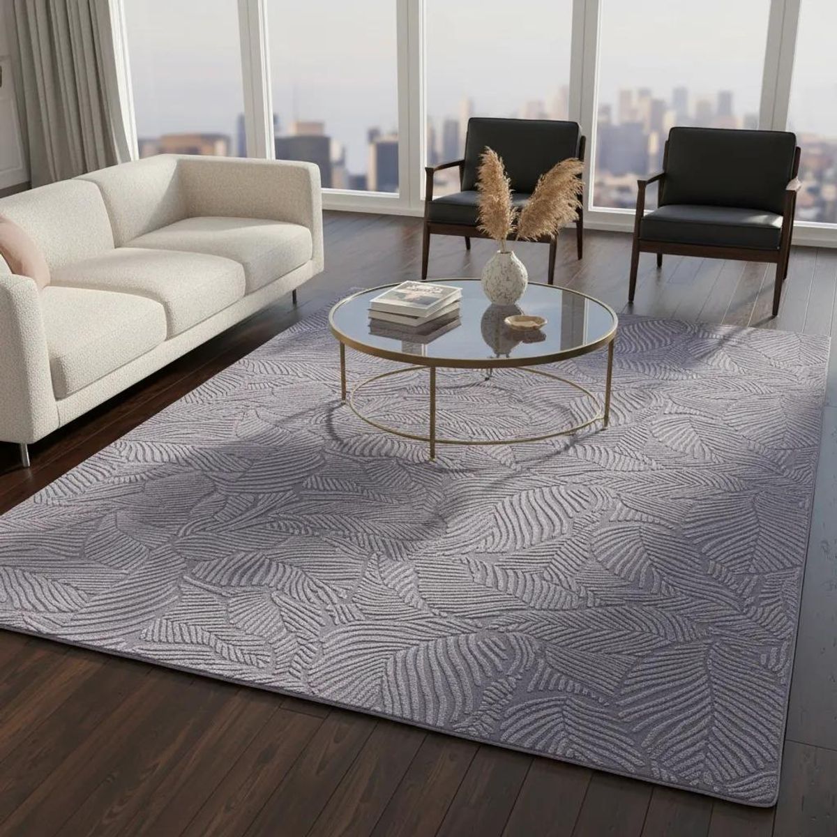 GENERICO - Alfombra rectangular 200x240 cm para living y hogar