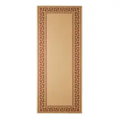 GENERICO - Alfombra para Patio 80x240 cm Color Mostaza